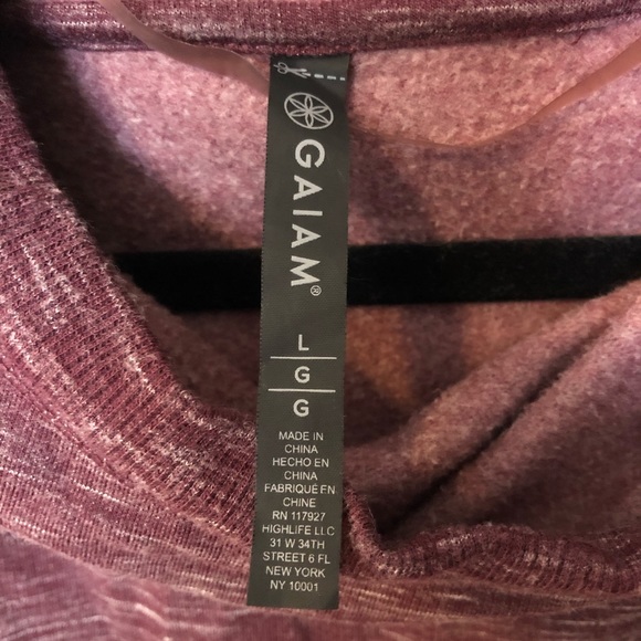 L Tunic Hooded Cowel Neck Sweater - Picture 3 of 9